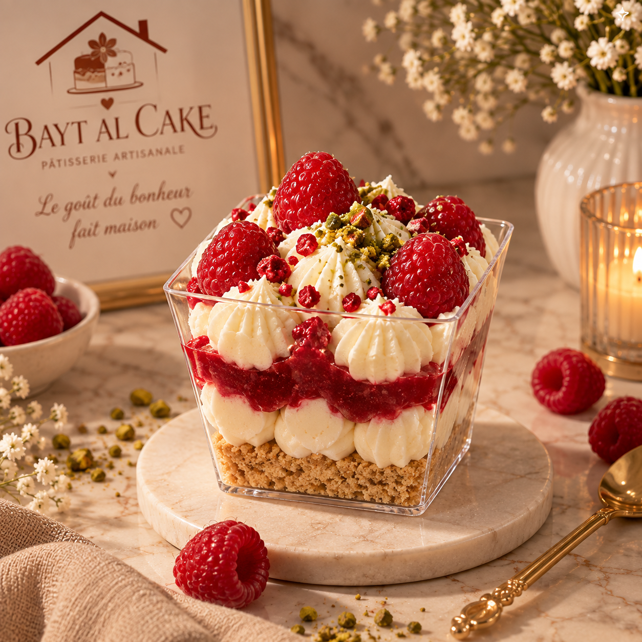 Verrine Framboise